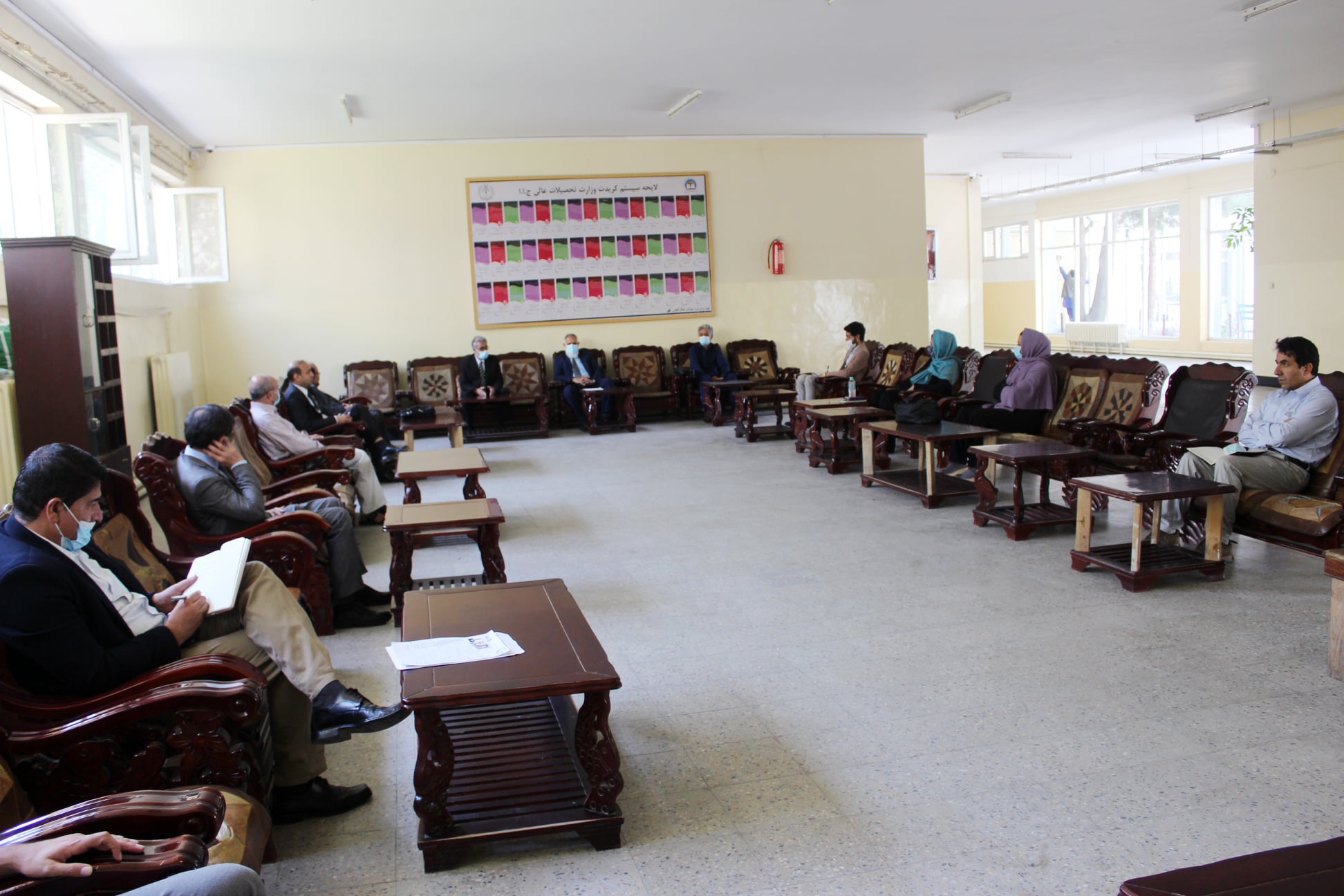 جلسه شورای اداری پوهنتون علوم طبی کابل ابوعلی ابن‌سینا دایر شد